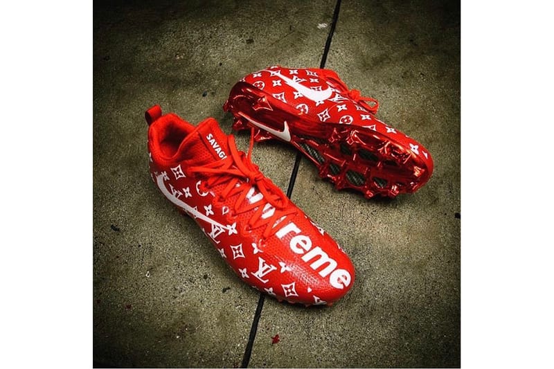 supreme louis vuitton cleats