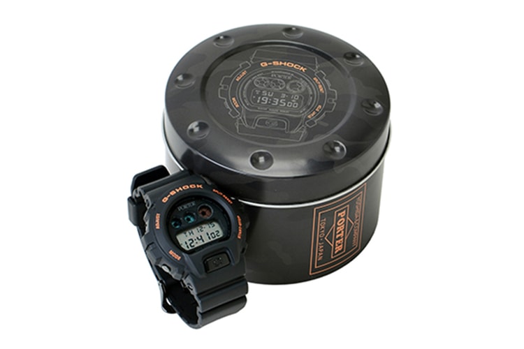 PORTER x G-SHOCK 聯名別注 DW-6900 腕錶