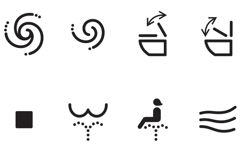日本廁所工業會將統一智能馬桶 8 個按鈕圖案