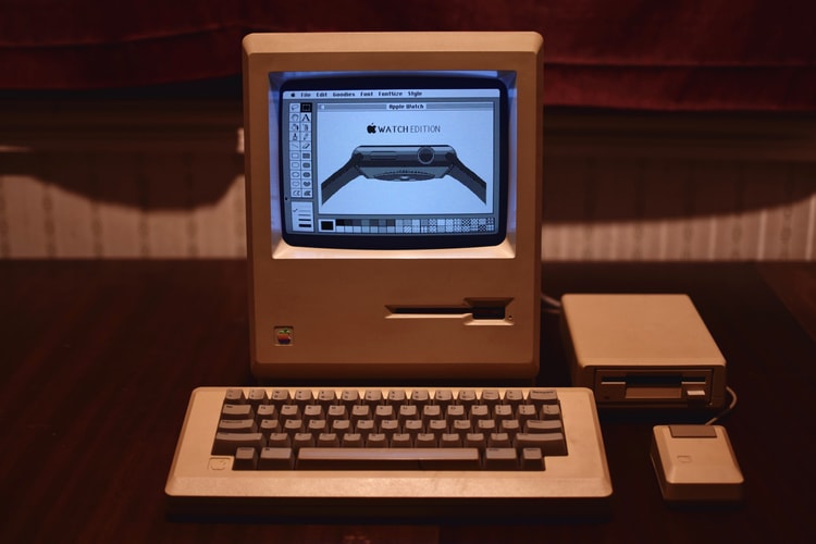 技術演繹-以 Mac Paint 將 Apple Watch 畫出來