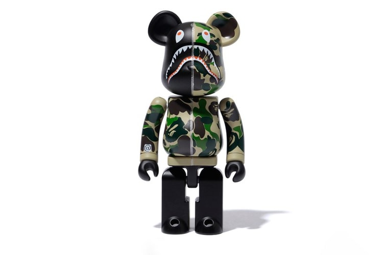 BAPE x Medicom Toy 超合金 ABC CAMO SHARK BE@RBRICK 發售情報公開