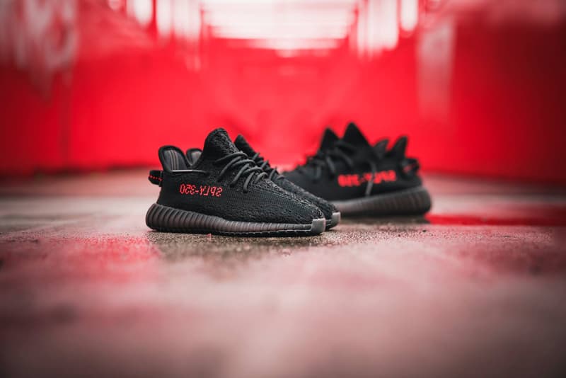 adidas Originals YEEZY BOOST 350 V2 “Black/Red” Closer Look