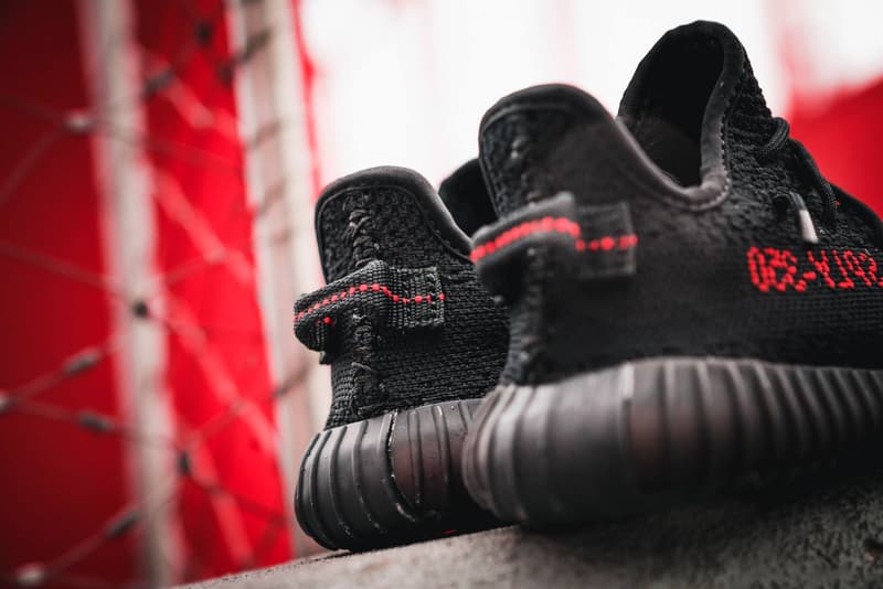 adidas Originals YEEZY BOOST 350 V2 “Black/Red” Closer Look