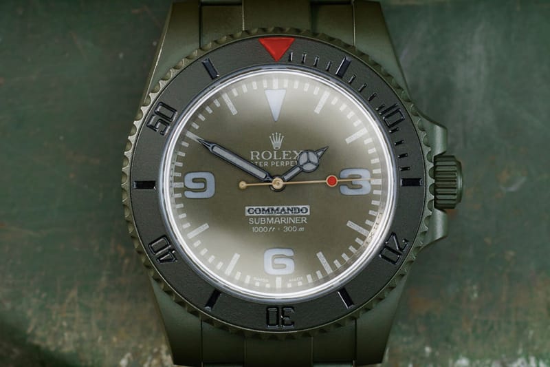 Bamford Watch Department 全新訂製 ROLEX 手錶系列「Commando Edition」