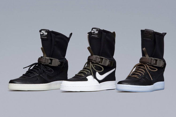 ACRONYM x NikeLab 全新聯名 AF1 Dowtown Hi SP 系列完整公開