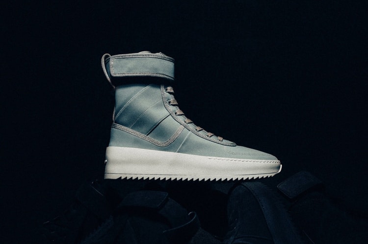 Fear of God 釋出別注薄荷綠配色 Military Sneaker