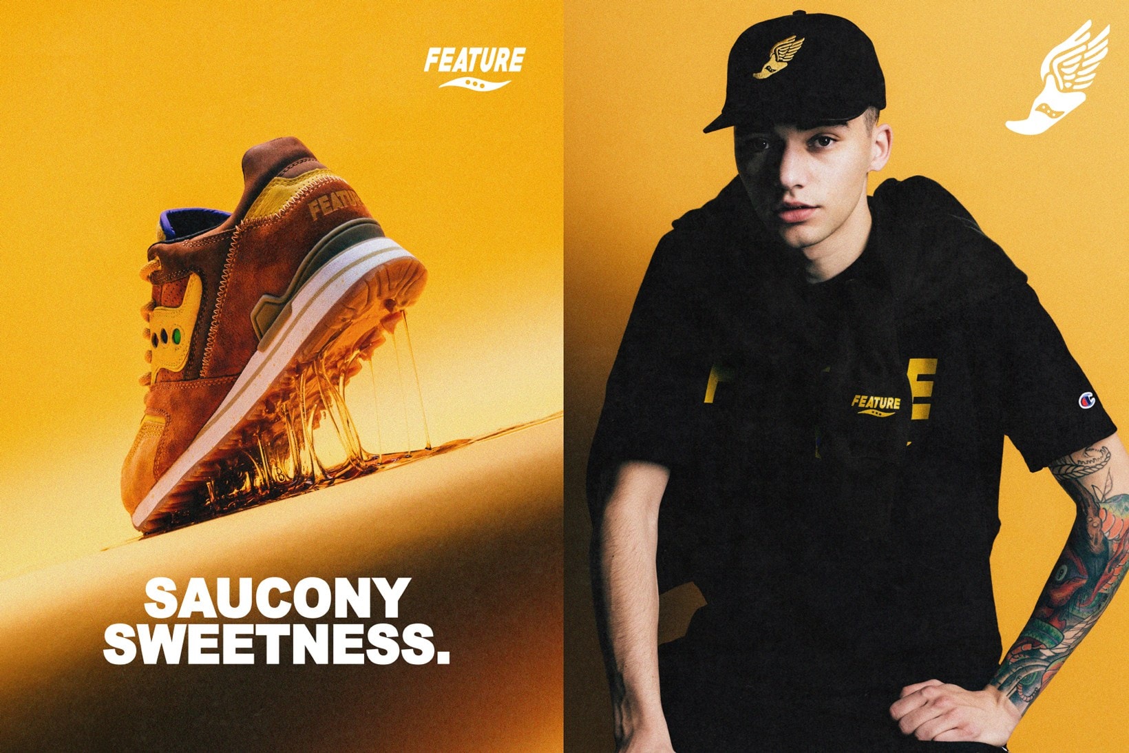 Feature & Saucony Courageous "Belgian Waffle"