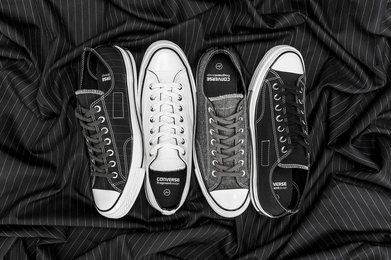 近賞 fragment design x Converse 全新 Chuck Taylor All Star '70「Tuxedo Pack」聯名系列