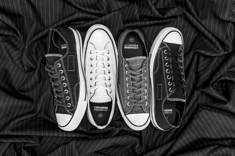 近賞 fragment design x Converse 全新 Chuck Taylor All Star '70「Tuxedo Pack」聯名系列