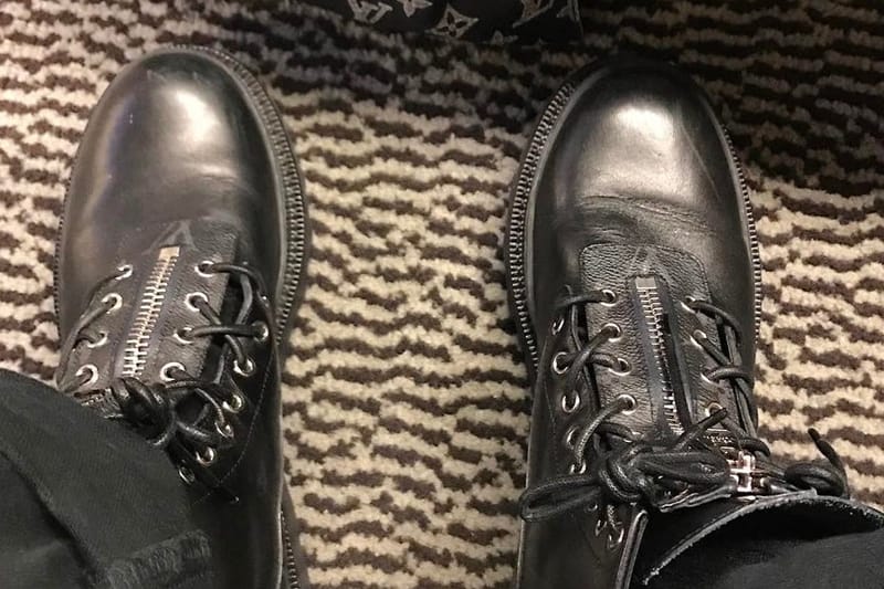 Kim Jones 曝光 Louis Vuitton x fragment design 全新聯名靴款