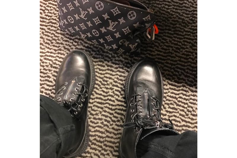 fragment design x Louis Vuitton Boots First Look