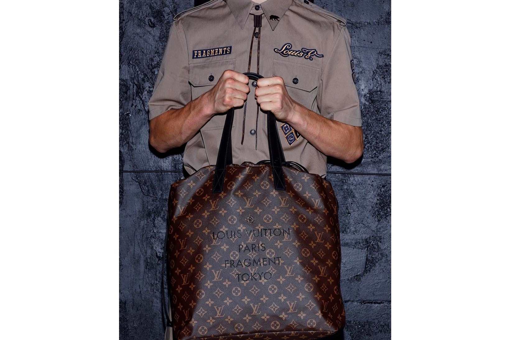 fragment design x Louis Vuitton Tote Bag & Shirt First Look