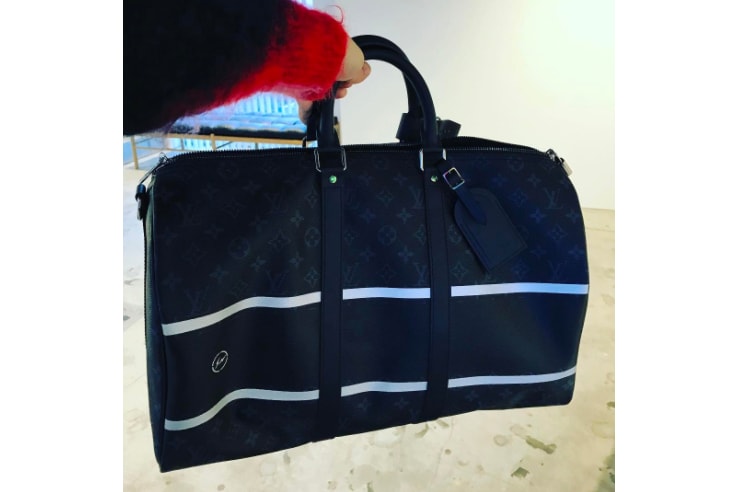 藤原浩曝光 Louis Vuitton x fragment design 全新聯名行李袋