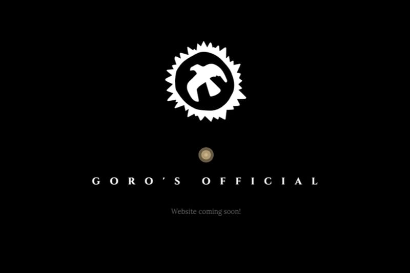 王道銀器品牌 Goro's 釋出官方網站