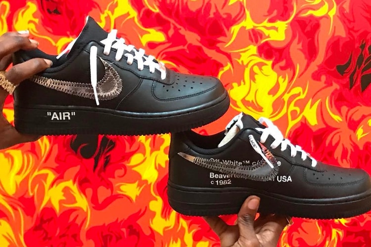 Ian Connor 分享 OFF-WHITE x Nike 聯名 Air Force 1 鞋款
