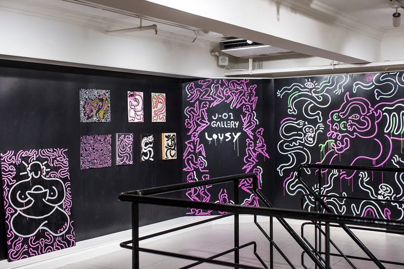 J-01 Gallery x Lousy 個人街頭藝術展