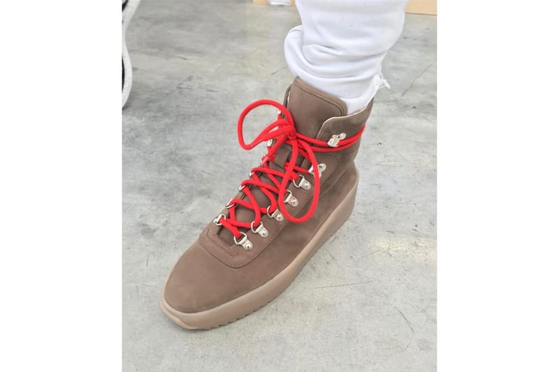 Jerry Lorenzo 曝光 Fear of God 全新鞋款 Hiking Sneaker