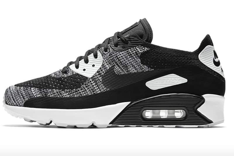 Nike Air Max 90 Ultra 2.0 Flyknit Black and White