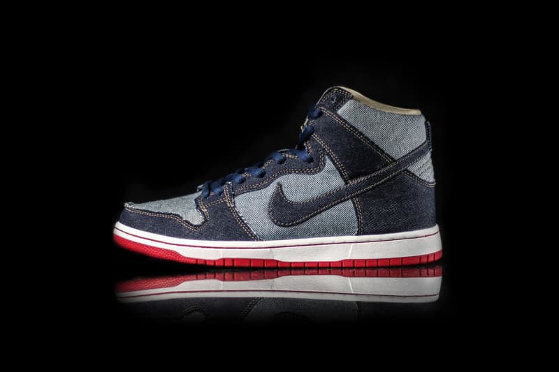 Nike SB Dunk Hi "Denim" Closer Look