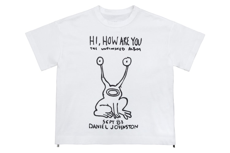 sacai 推出 Daniel Johnston 專輯主題 T-Shirt