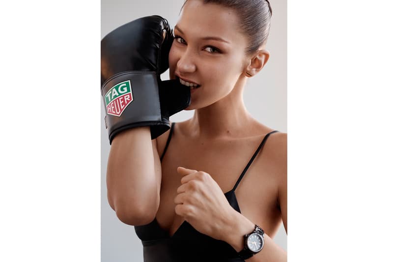 超模 Bella Hadid 成為 TAG Heuer 聯名大軍新一員