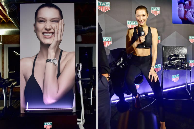 超模 Bella Hadid 成為 TAG Heuer 聯名大軍新一員