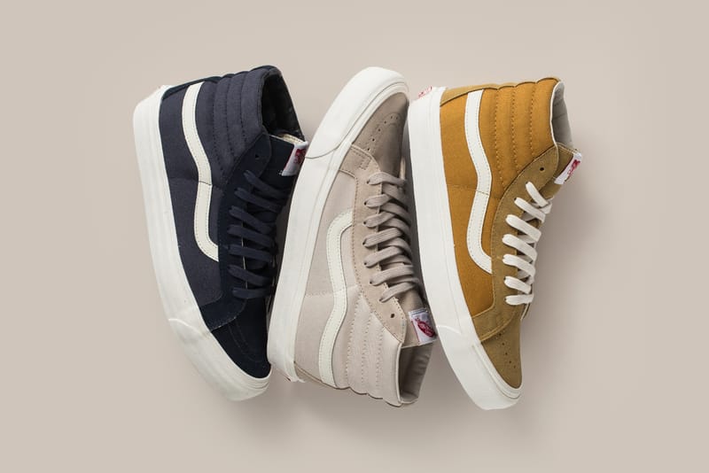 Vans Vault 推出全新「Suede/Canvas」OG Sk8-Hi LX 鞋款系列