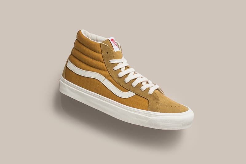 Vans Vault 推出全新「Suede/Canvas」OG Sk8-Hi LX 鞋款系列