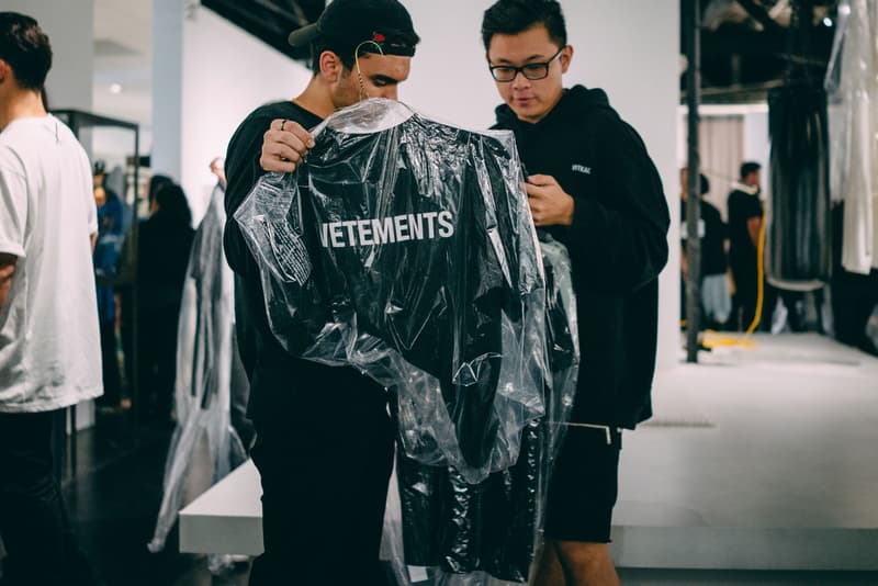 Vetements "DRY CLEANING" Pop-Up Shop MAXFIELD LA Closer Look