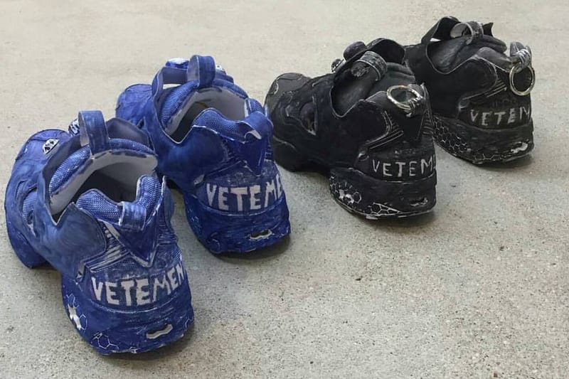 Vetements x Reebok 2017 秋冬全新聯名 Instapump Fury 曝光