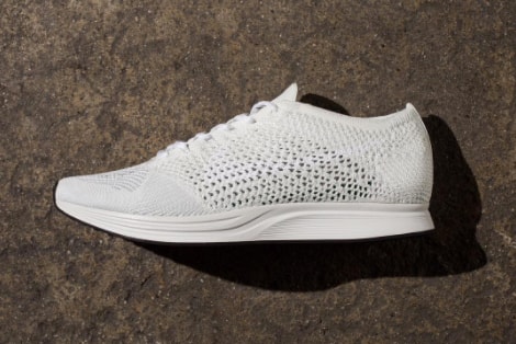 Nike Flyknit Racer 全白配色率先登陸 UNDEFEATED