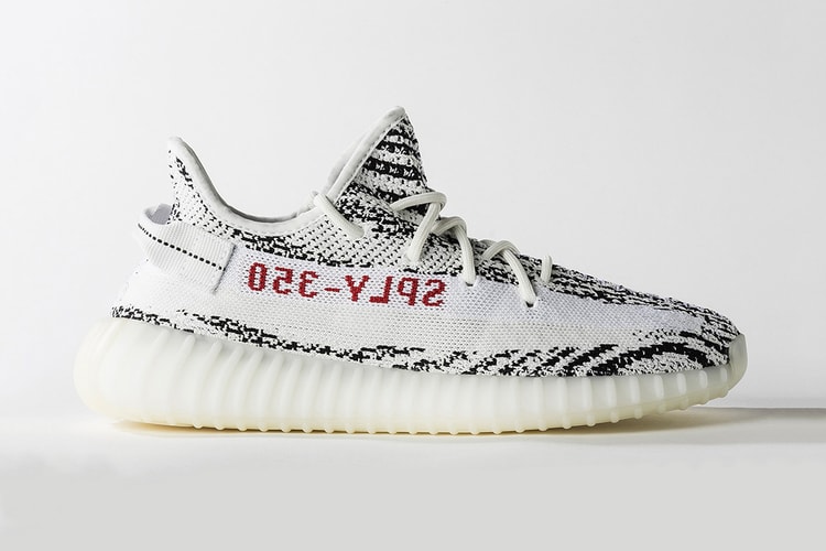 YEEZY BOOST 350 V2 全新「Zebra」配色官方圖片釋出