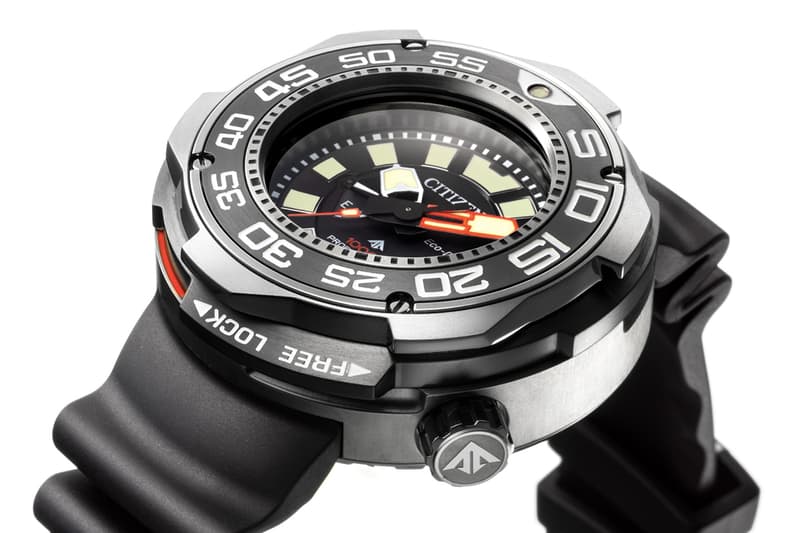 Citizen 首款光動能千米深潛 Eco-Drive Professional Diver 1,000M