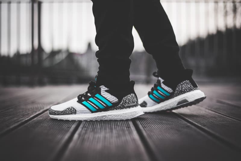 adidas UltraBOOST atmos Elephant Dent Kicks Custom