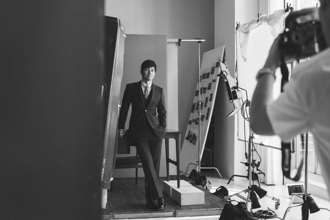 西島秀俊演繹 Giorgio Armani 2017 秋冬「Made to Measure」宣傳廣告