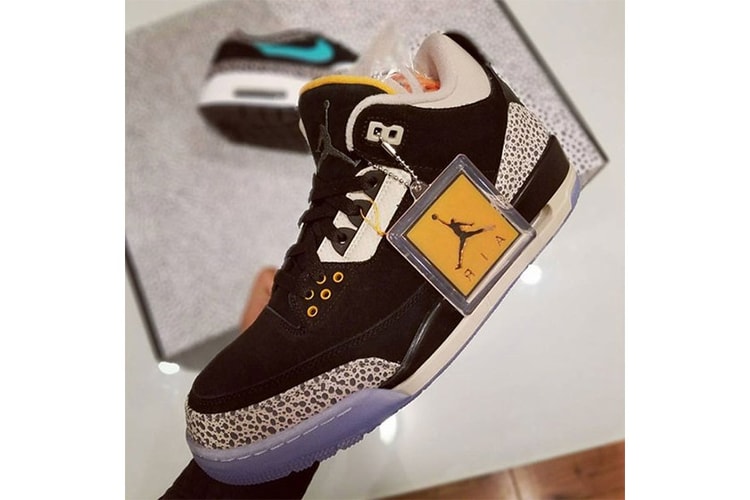 atmos x Air Jordan 3「Safari」諜照流出