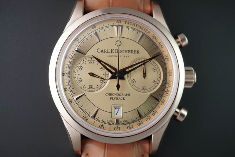 Baselworld 2017 - Carl F. Bucherer Manero Flyback 復古鎏金