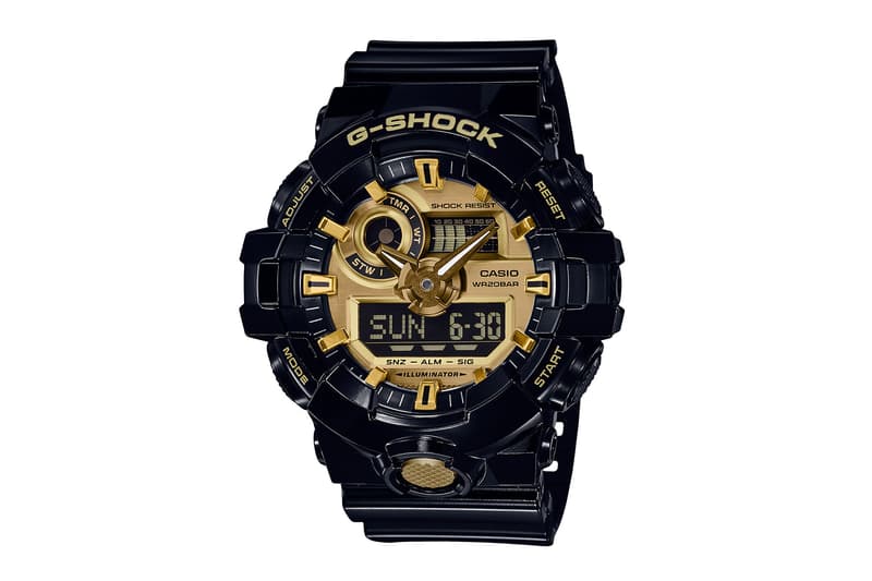 G-SHOCK 紅黑與黑金新錶上架