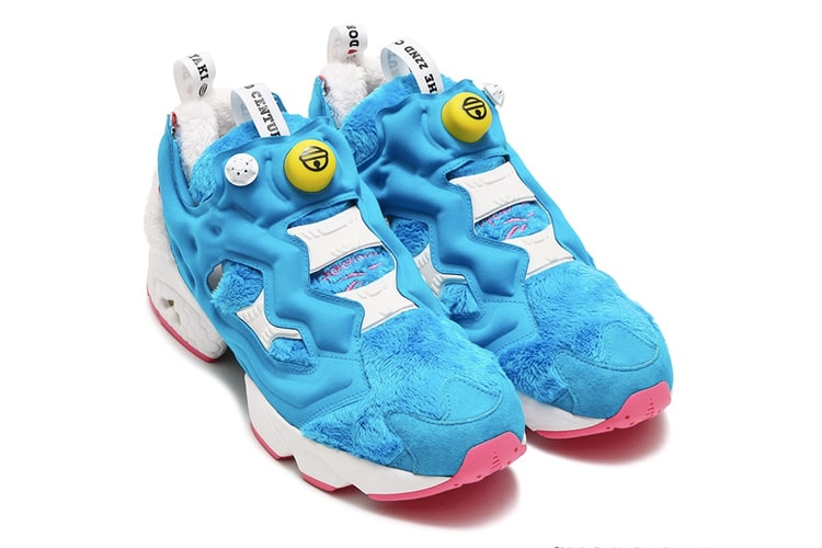 Doraemon x Packer Shoes x Reebok 聯名 Instapump Fury 正式發佈