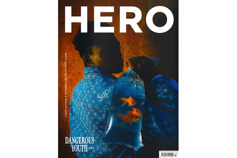 “HERO Magazine” Issue 17 Supreme x Louis Vuitton Cover