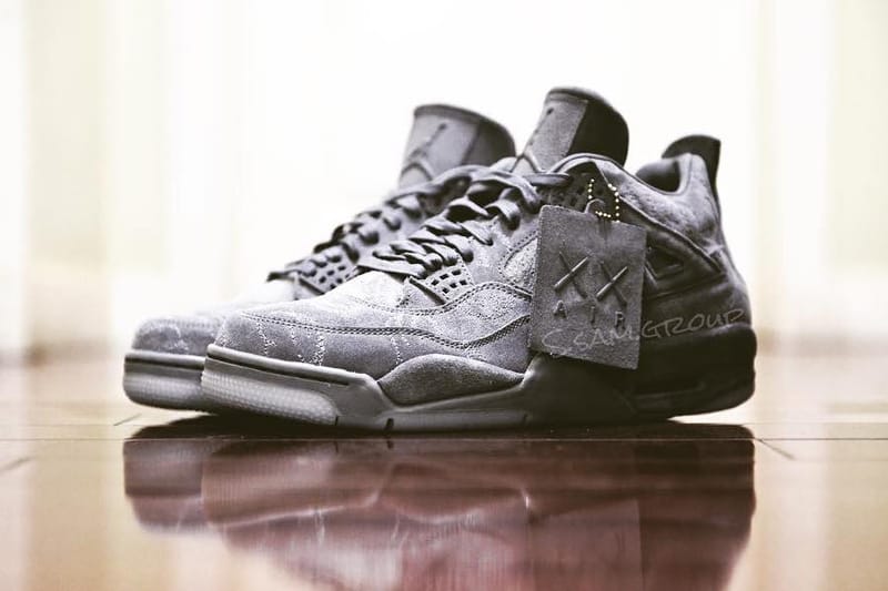 KAWS x Air Jordan 4 聯名鞋款更多細節釋出