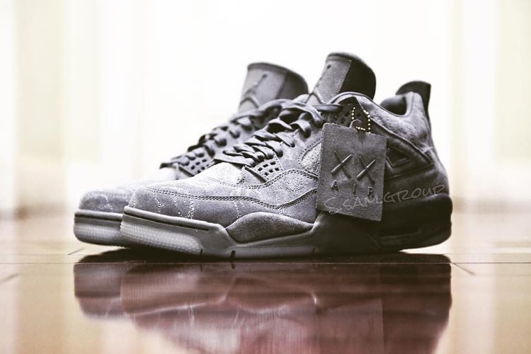 KAWS x Air Jordan 4 聯名鞋款更多細節釋出