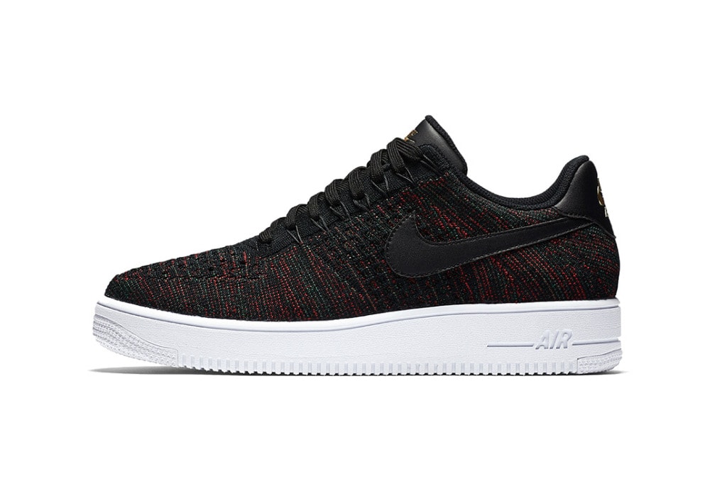 Nike Air Force 1 Low Flyknit Multicolor Burgundy
