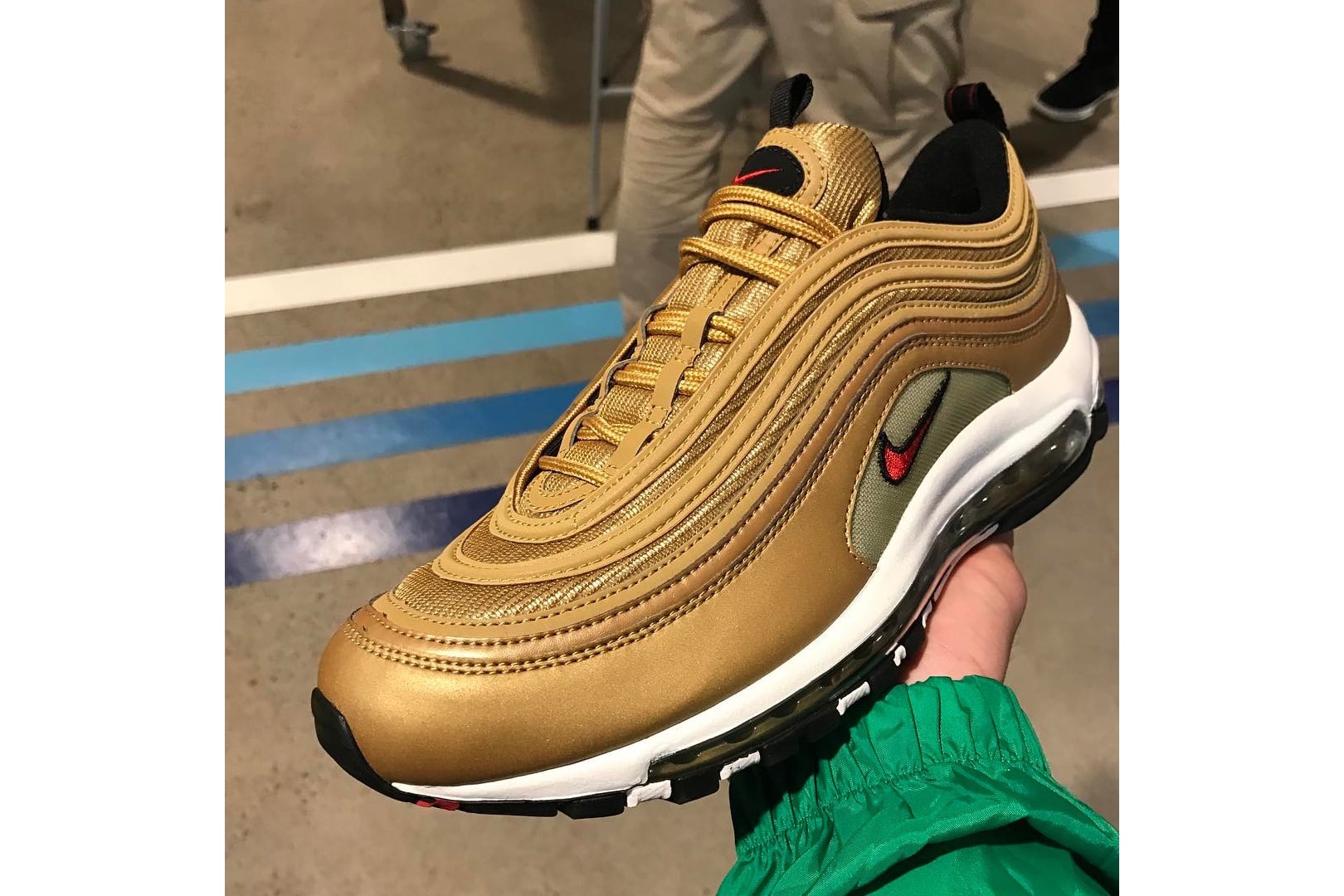 Nike Air Max 97 “Gold” Release 2017