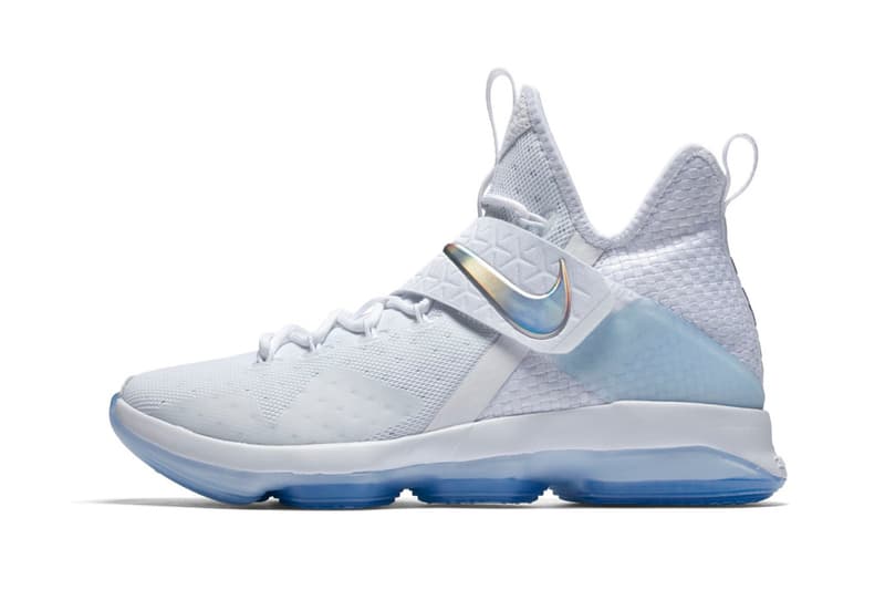 Nike LeBron 14 White Iridescent Translucent