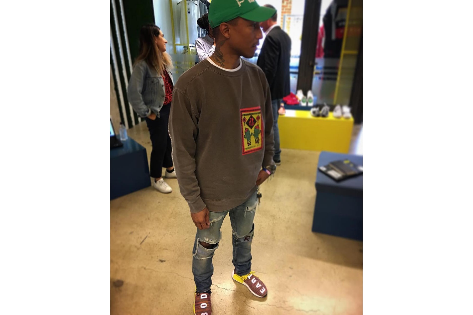Pharrell Williams adidas Originals Hu NMD “Multicolor”