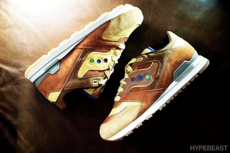 近賞 Feature x Saucony Courageous 「Belgian Waffle 」