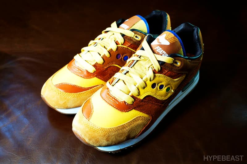 近賞 Feature x Saucony Courageous 「Belgian Waffle 」