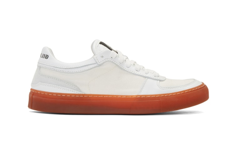 Stone Island 全新白色帆布鞋款