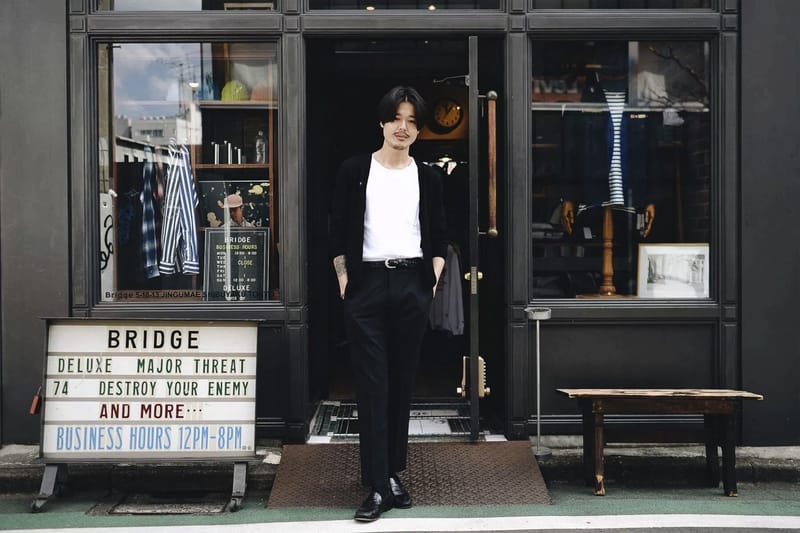 Streetsnaps: 東京買手店 Bridge 公關 Tatsunori Arai